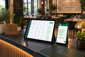 AI automation restaurant 2026 showing WhatsApp reservations — Aiotagen